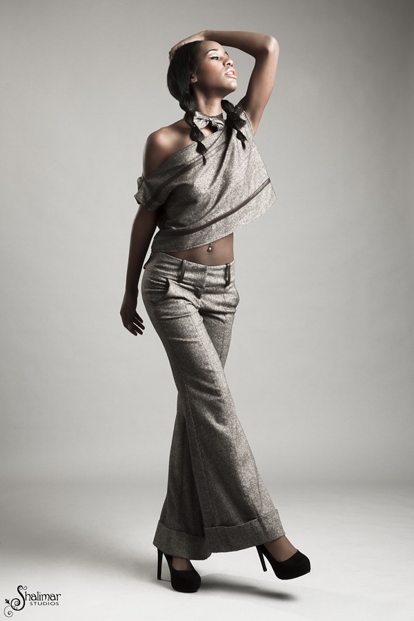 Model Shoot with Twins, Lastarza & Lashonza - Shalimar Studios