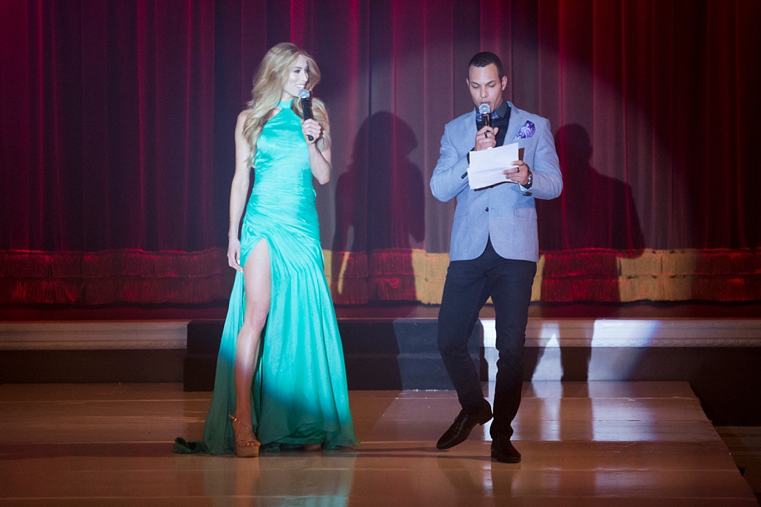 MCs Rachael Todd and Madison Alexander